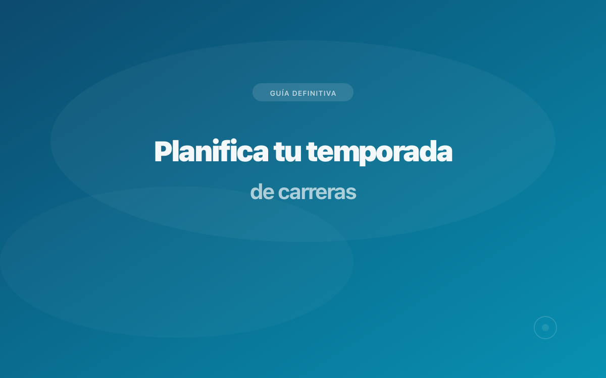 Calendario de entrenamiento con plan visualizado